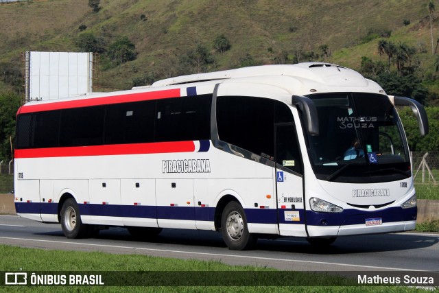 Viação Piracicabana 1708 na cidade de Aparecida, São Paulo, Brasil, por Matheus Souza. Número da foto: #11366528.