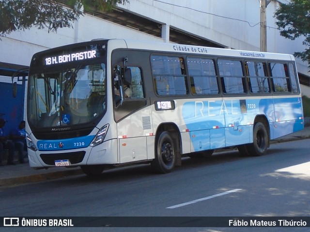 Viação Real - Varginha 7220 na cidade de Varginha, Minas Gerais, Brasil, por Fábio Mateus Tibúrcio. Número da foto: #11365045.