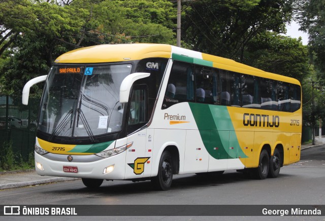 Empresa Gontijo de Transportes 21715 na cidade de São Paulo, São Paulo, Brasil, por George Miranda. ID da foto: 11366397.