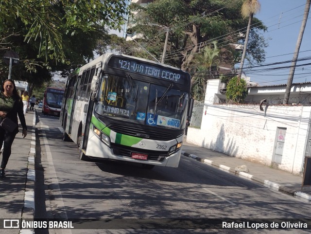 Empresa de Ônibus Vila Galvão 2352 na cidade de Guarulhos, São Paulo, Brasil, por Rafael Lopes de Oliveira. Número da foto: #11365914.