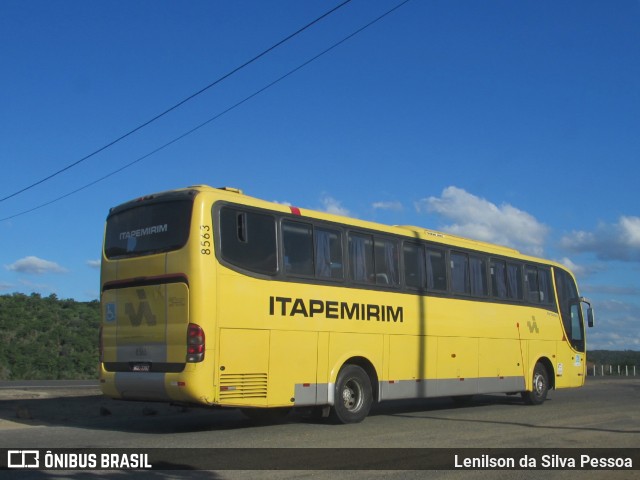 Viação Itapemirim 8563 na cidade de Taquaritinga do Norte, Pernambuco, Brasil, por Lenilson da Silva Pessoa. ID da foto: 11365517.