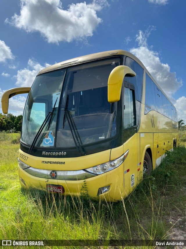 Viação Itapemirim 60057 na cidade de Santa Inês, Maranhão, Brasil, por Davi Andrade. Número da foto: #11363975.