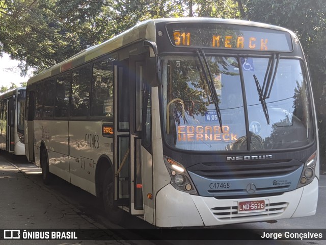 Viação Redentor C47468 na cidade de Rio de Janeiro, Rio de Janeiro, Brasil, por Jorge Gonçalves. Número da foto: #11364153.