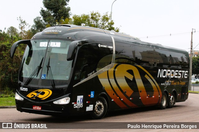 Expresso Nordeste 5255 na cidade de Curitiba, Paraná, Brasil, por Paulo Henrique Pereira Borges. ID da foto: 11366158.