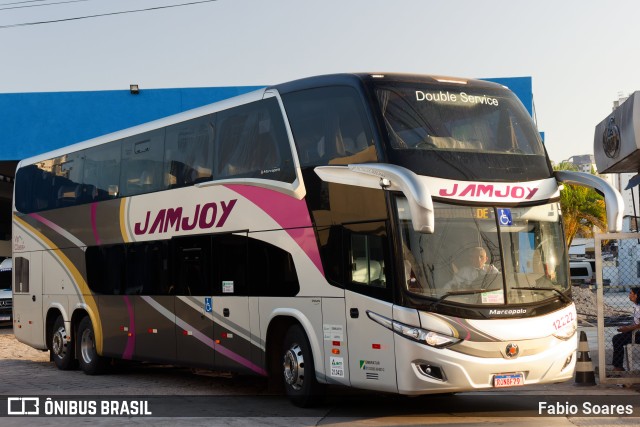 Viação Jam Joy 12222 na cidade de Belém, Pará, Brasil, por Fabio Soares. ID da foto: 11366223.