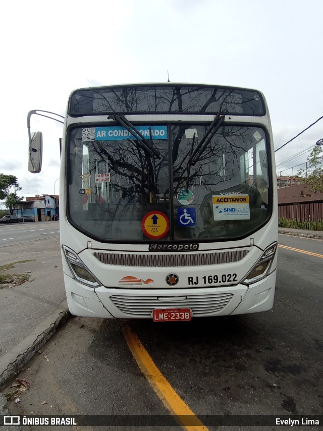 Viação Agulhas Negras RJ 169.022 na cidade de Volta Redonda, Rio de Janeiro, Brasil, por Evelyn Lima. Número da foto: #11365086.