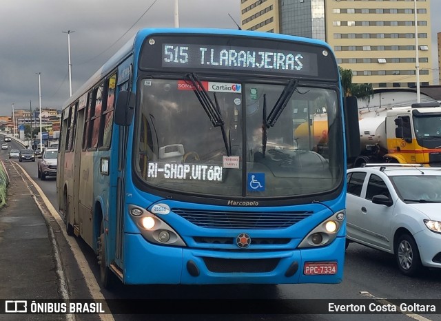 Viação Satélite 25535 na cidade de Cariacica, Espírito Santo, Brasil, por Everton Costa Goltara. Número da foto: #11364861.