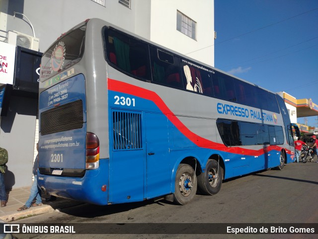 Expresso Paulistana 2301 na cidade de Paulistana, Piauí, Brasil, por Espedito de Brito Gomes. ID da foto: 11364919.