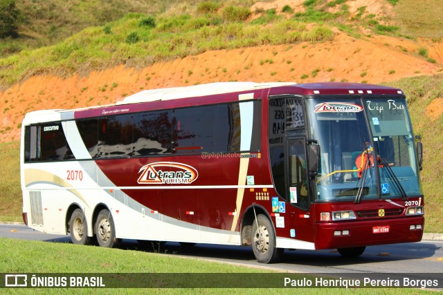Lutrans Turismo e Fretamento 2070 na cidade de Aparecida, São Paulo, Brasil, por Paulo Henrique Pereira Borges. Número da foto: #11366194.