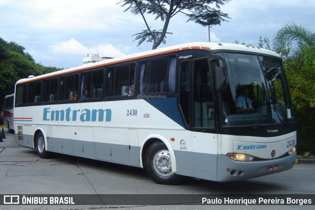 Emtram 2430 na cidade de São Paulo, São Paulo, Brasil, por Paulo Henrique Pereira Borges. ID da foto: 11369138.