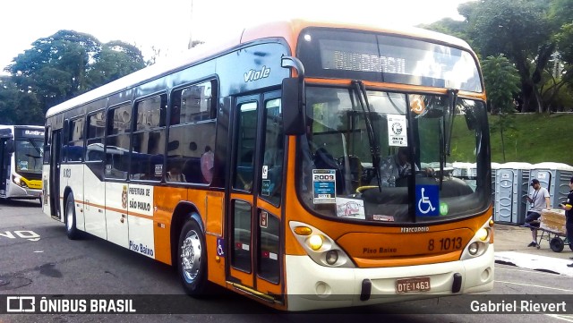 TRANSPPASS - Transporte de Passageiros 8 1013 na cidade de São Paulo, São Paulo, Brasil, por Gabriel Rievert. Número da foto: #11366966.