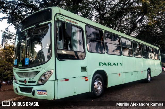Viação Paraty 9217 na cidade de Jaú, São Paulo, Brasil, por Murillo Alexandre Ramos. Número da foto: #11367090.