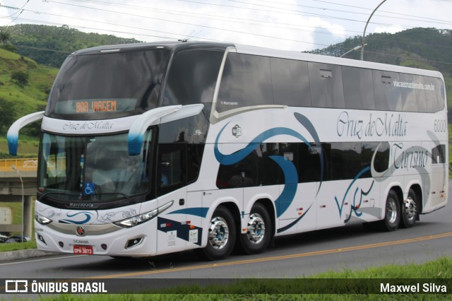 Viação Cruz de Malta Turismo 6000 na cidade de Aparecida, São Paulo, Brasil, por Maxwel Silva. ID da foto: 11367717.