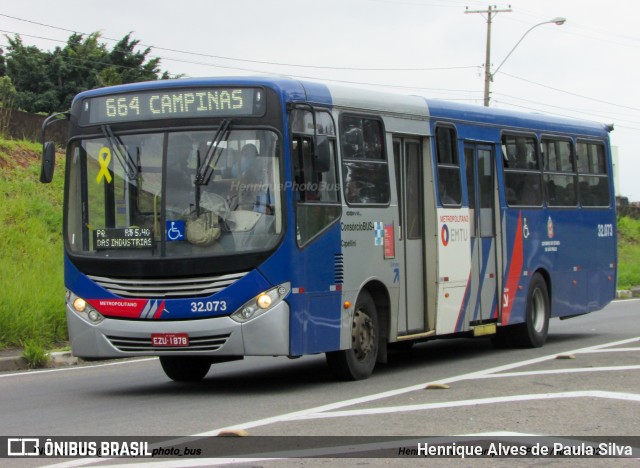 Transportes Capellini 32.073 na cidade de Campinas, São Paulo, Brasil, por Henrique Alves de Paula Silva. Número da foto: #11368658.