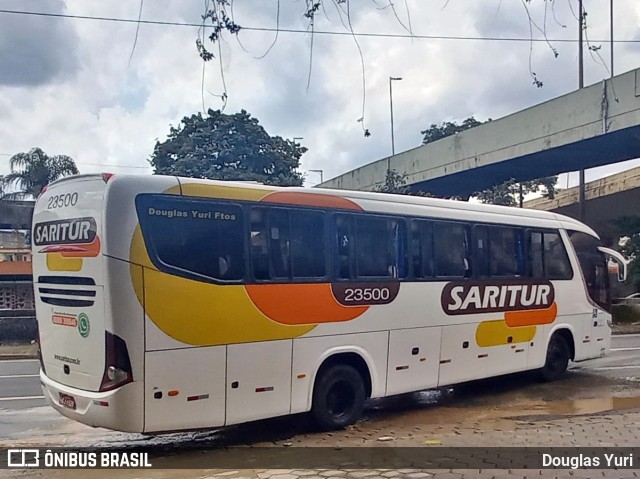 Saritur - Santa Rita Transporte Urbano e Rodoviário 23500 na cidade de Belo Horizonte, Minas Gerais, Brasil, por Douglas Yuri. Número da foto: #11366962.