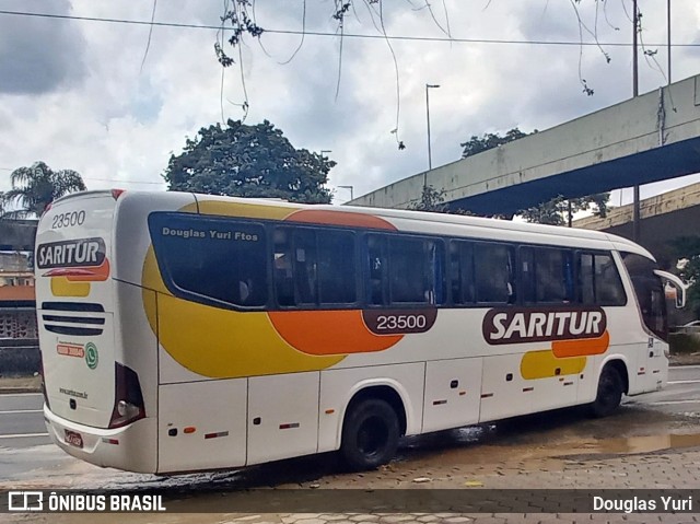 Saritur - Santa Rita Transporte Urbano e Rodoviário 23500 na cidade de Belo Horizonte, Minas Gerais, Brasil, por Douglas Yuri. ID da foto: 11366962.