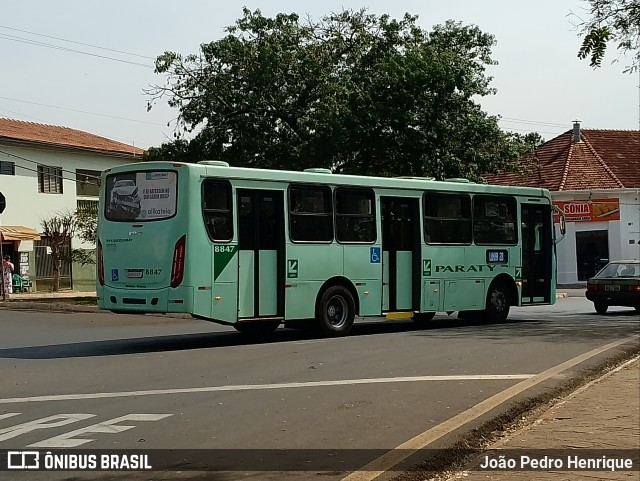 Viação Paraty 8847 na cidade de Jaú, São Paulo, Brasil, por João Pedro Henrique. ID da foto: 11367192.