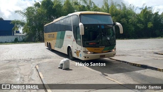 Empresa Gontijo de Transportes 14715 na cidade de Cruz das Almas, Bahia, Brasil, por Flávio  Santos. ID da foto: 11367059.