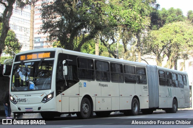 Viação Piraquara 29415 na cidade de Curitiba, Paraná, Brasil, por Alessandro Fracaro Chibior. Número da foto: #11367670.