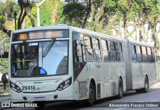 Viação Piraquara 29414 na cidade de Curitiba, Paraná, Brasil, por Alessandro Fracaro Chibior. Número da foto: #11367680.