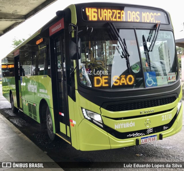 Viação Pendotiba 2.1.118 na cidade de Niterói, Rio de Janeiro, Brasil, por Luiz Eduardo Lopes da Silva. Número da foto: #11367409.