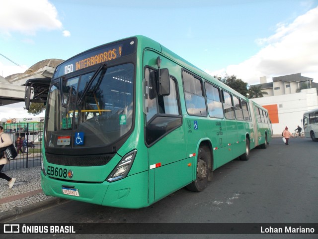 Auto Viação São José dos Pinhais EB608 na cidade de Curitiba, Paraná, Brasil, por Lohan Mariano. Número da foto: #11367411.