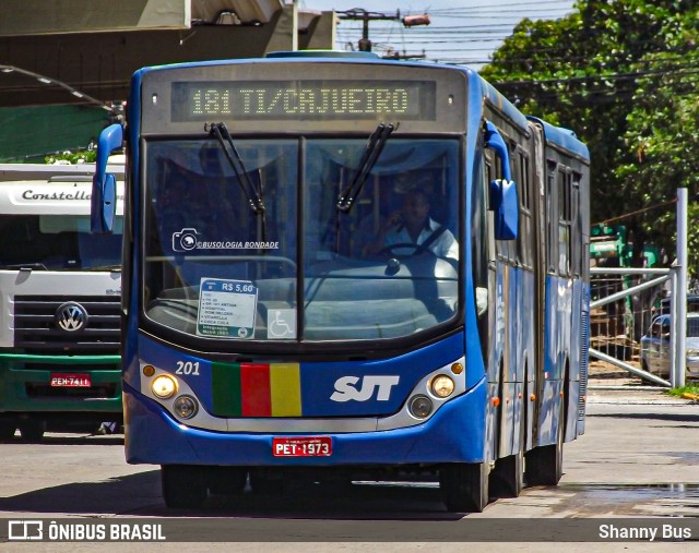 SJT - São Judas Tadeu 201 na cidade de Jaboatão dos Guararapes, Pernambuco, Brasil, por Shanny Bus. Número da foto: #11367246.