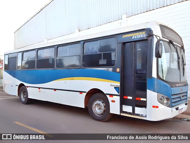 Ônibus Particulares 02 676 na cidade de Rondonópolis, Mato Grosso, Brasil, por Francisco de Assis Rodrigues da Silva. ID da foto: 11367667.