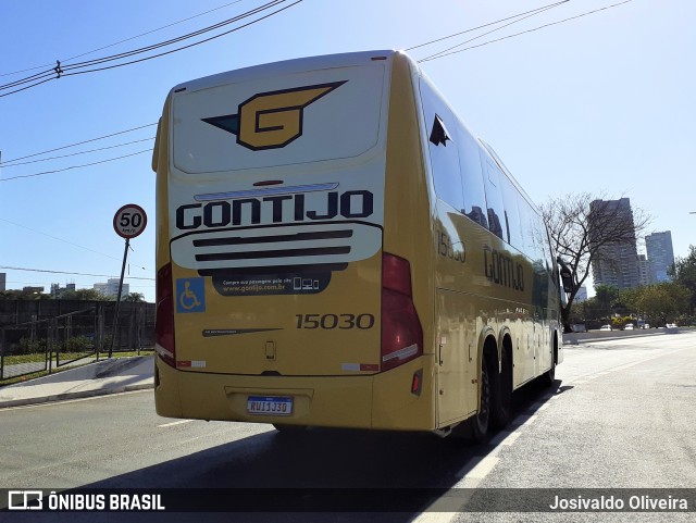 Empresa Gontijo de Transportes 15030 na cidade de São Paulo, São Paulo, Brasil, por Josivaldo Oliveira. ID da foto: 11369539.