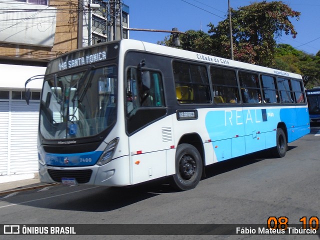 Viação Real - Varginha 7400 na cidade de Varginha, Minas Gerais, Brasil, por Fábio Mateus Tibúrcio. Número da foto: #11367308.