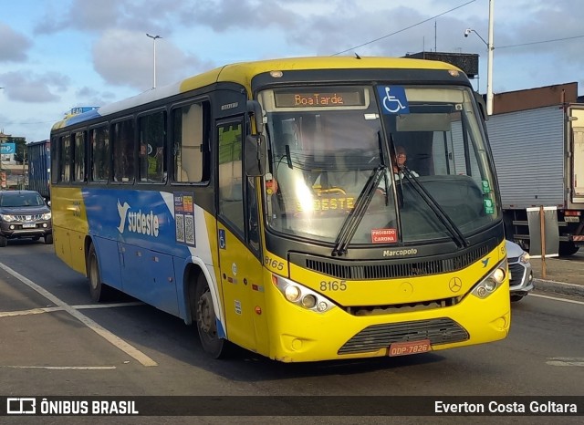 Viação Sudeste 8165 na cidade de Cariacica, Espírito Santo, Brasil, por Everton Costa Goltara. Número da foto: #11367334.