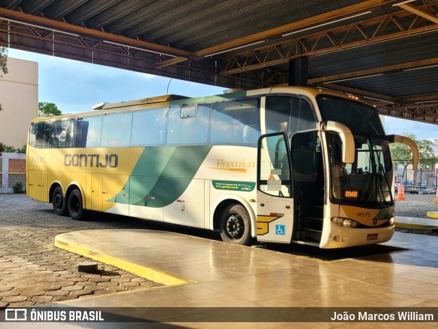 Empresa Gontijo de Transportes 14575 na cidade de Divinópolis, Minas Gerais, Brasil, por João Marcos William. Número da foto: #11368369.