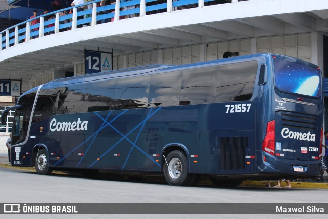 Viação Cometa 721557 na cidade de Aparecida, São Paulo, Brasil, por Maxwel Silva. ID da foto: 11367625.