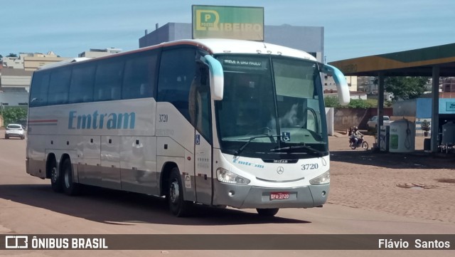 Emtram 3720 na cidade de Barra da Estiva, Bahia, Brasil, por Flávio  Santos. Número da foto: #11367193.