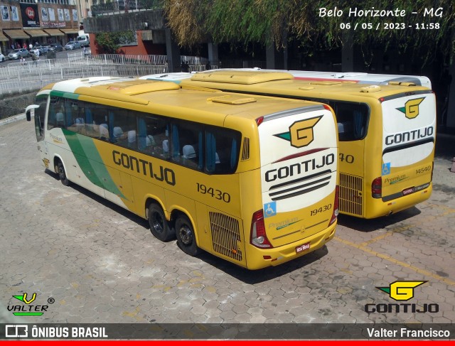 Empresa Gontijo de Transportes 19430 na cidade de Belo Horizonte, Minas Gerais, Brasil, por Valter Francisco. ID da foto: 11367375.