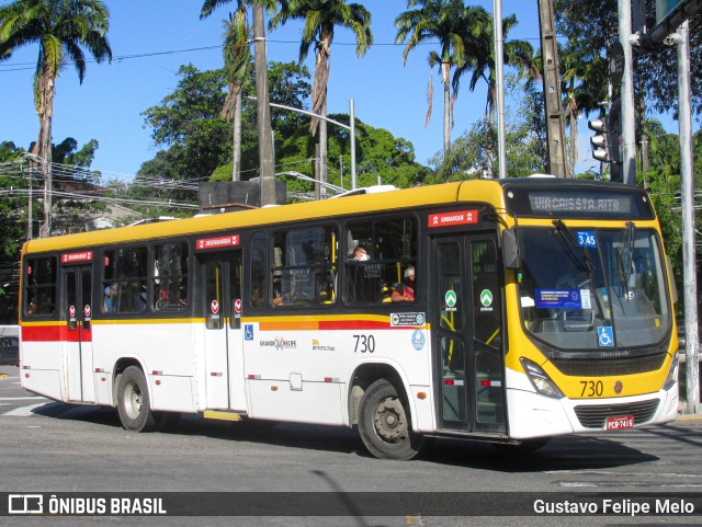 Empresa Metropolitana 730 na cidade de Recife, Pernambuco, Brasil, por Gustavo Felipe Melo. ID da foto: 11367468.