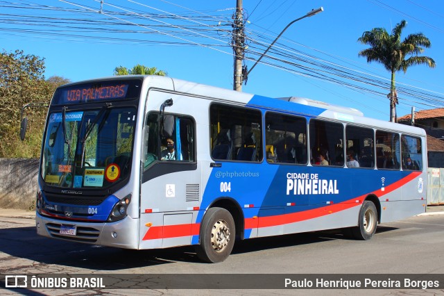 Bem Te Vi Transportes e Turismo 004 na cidade de Pinheiral, Rio de Janeiro, Brasil, por Paulo Henrique Pereira Borges. ID da foto: 11369357.