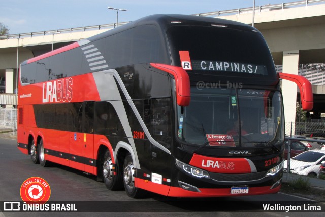 Lirabus 23101 na cidade de Campinas, São Paulo, Brasil, por Wellington Lima. Número da foto: #11367433.