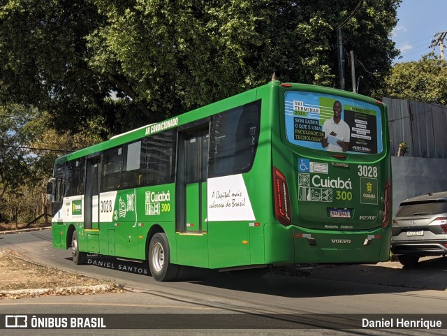 Expresso Caribus Transportes 3028 na cidade de Cuiabá, Mato Grosso, Brasil, por Daniel Henrique. Número da foto: #11370612.