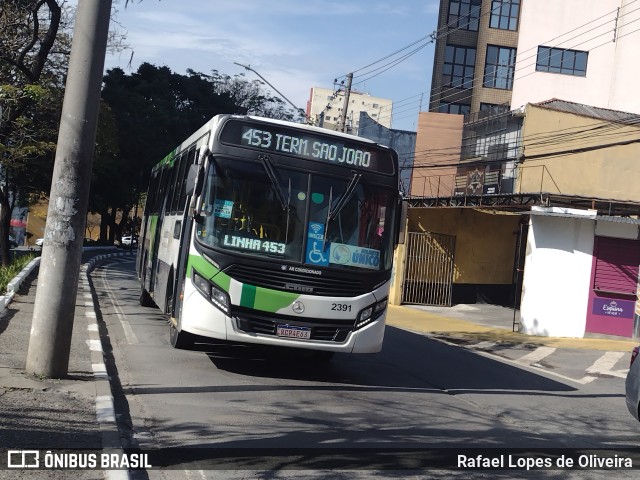 Empresa de Ônibus Vila Galvão 2391 na cidade de Guarulhos, São Paulo, Brasil, por Rafael Lopes de Oliveira. Número da foto: #11372756.
