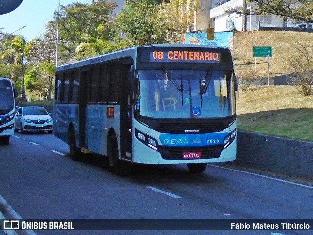 Viação Real - Varginha 7020 na cidade de Varginha, Minas Gerais, Brasil, por Fábio Mateus Tibúrcio. Número da foto: #11370259.