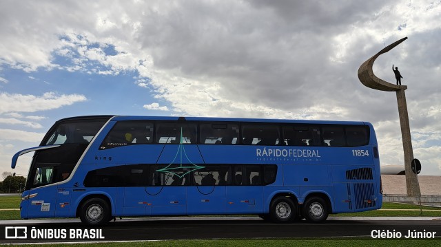 Rápido Federal 11854 na cidade de Brasília, Distrito Federal, Brasil, por Clébio Júnior. ID da foto: 11371333.