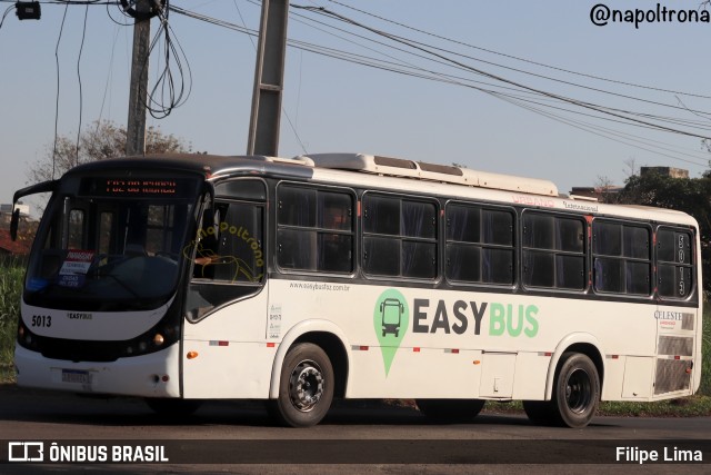 EasyBus 5013 na cidade de Ciudad del Este, Alto Paraná, Paraguai, por Filipe Lima. ID da foto: 11371738.