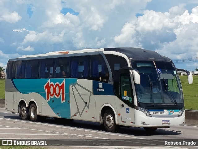 Auto Viação 1001 RJ 108.1089 na cidade de São José dos Campos, São Paulo, Brasil, por Robson Prado. ID da foto: 11370814.