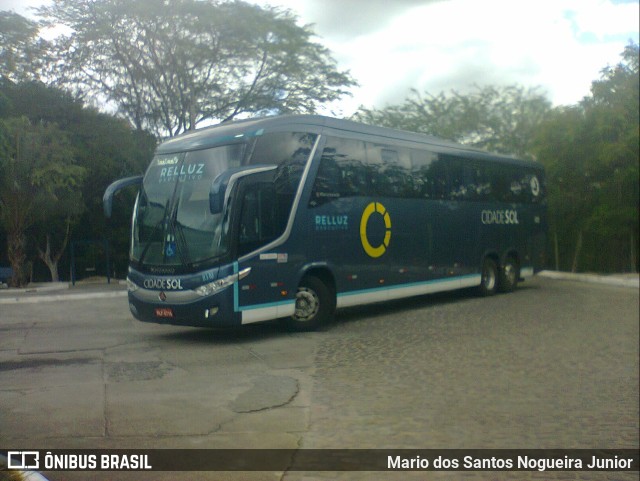 Viação Cidade Sol 8510 na cidade de Piritiba, Bahia, Brasil, por Mario dos Santos Nogueira Junior. Número da foto: #11370138.