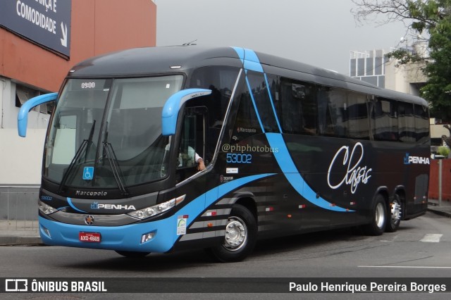 Empresa de Ônibus Nossa Senhora da Penha 53002 na cidade de Rio de Janeiro, Rio de Janeiro, Brasil, por Paulo Henrique Pereira Borges. Número da foto: #11372697.