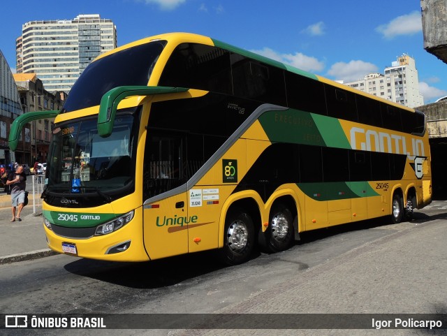 Empresa Gontijo de Transportes 25045 na cidade de Belo Horizonte, Minas Gerais, Brasil, por Igor Policarpo. ID da foto: 11371335.