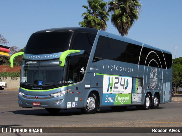 Viação Garcia 8474 na cidade de Paranavaí, Paraná, Brasil, por Robson Alves. Número da foto: #11371989.
