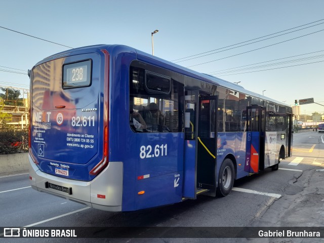 Next Mobilidade - ABC Sistema de Transporte 82.611 na cidade de São Bernardo do Campo, São Paulo, Brasil, por Gabriel Brunhara. Número da foto: #11371679.