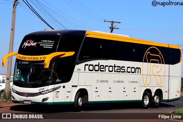RodeRotas - Rotas de Viação do Triângulo 2309 na cidade de Foz do Iguaçu, Paraná, Brasil, por Filipe Lima. Número da foto: #11371894.